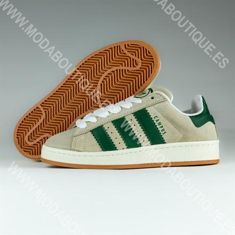 ADIDAS CAMPUS BEGE Y VERDE